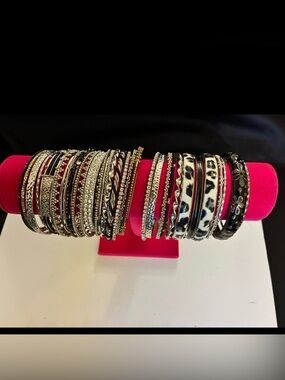 Stackable Bangle LOT 35 pieces- Women Jewelry